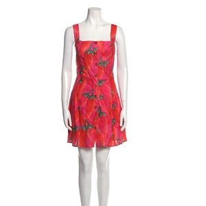 Floral Print Mini Dress